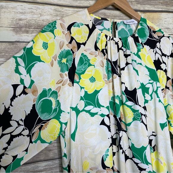 Rodebjer M Wanda Floral Print High/Low Dress stunning spring maxi - Picture 7 of 10